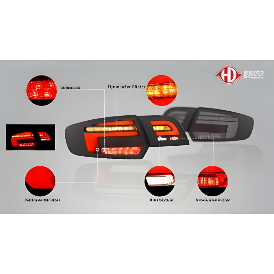 Audi A3 Lim./Sportb./Cabrio 08-12 - Zestaw lampy tylnej