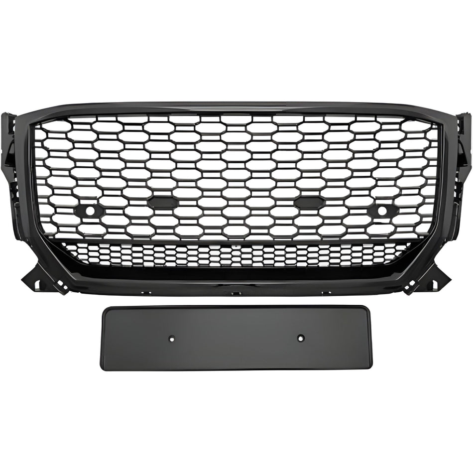 Audi Q2 16->> - Kratka chłodnicy (grill)