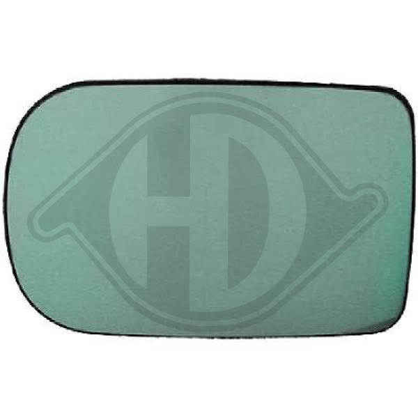 BMW 5-Reihe (E39) 00-03 - Szkło lusterka lusterko zewnętrzne