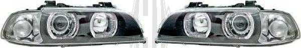 BMW 5-Reihe (E39) 95-03 - Zestaw reflektora głównego