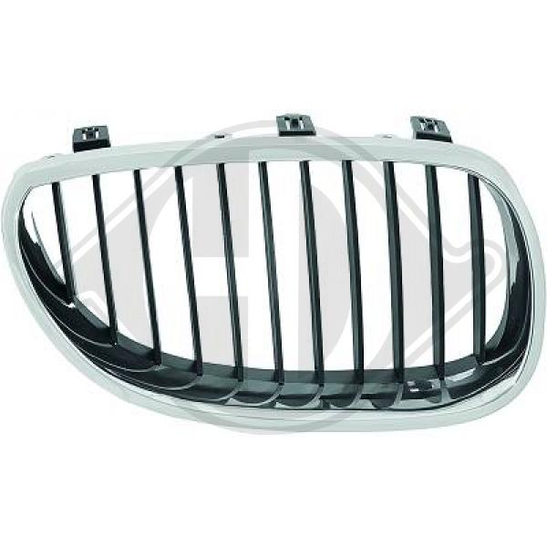 BMW 5-Reihe (E60/61) 03-07 - Kratka chłodnicy (grill)