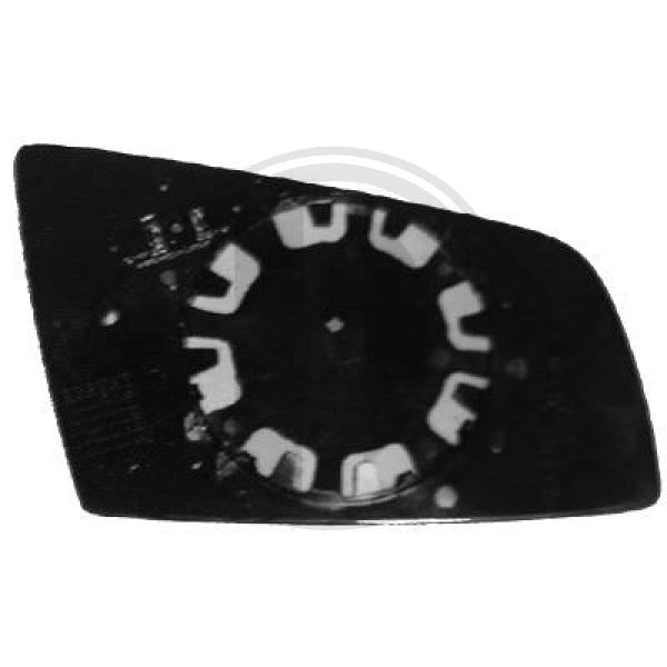 BMW 5-Reihe (E60/61) 03-07 - Szkło lusterka lusterko zewnętrzne