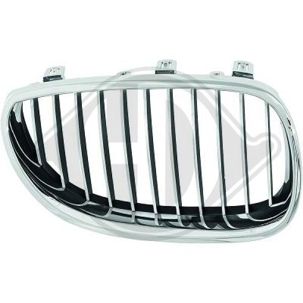 BMW 5-Reihe (E60/61) 07-10 - Kratka chłodnicy (grill)