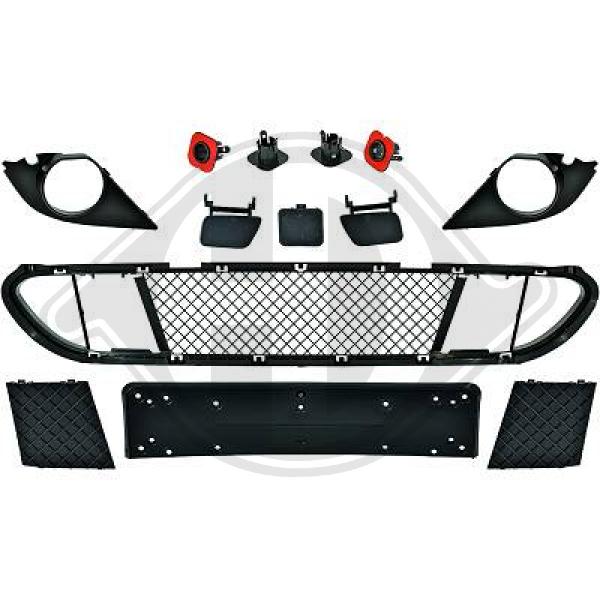 BMW 5-Reihe (E60/61) 03-07 - Zestaw montażowy zderzak