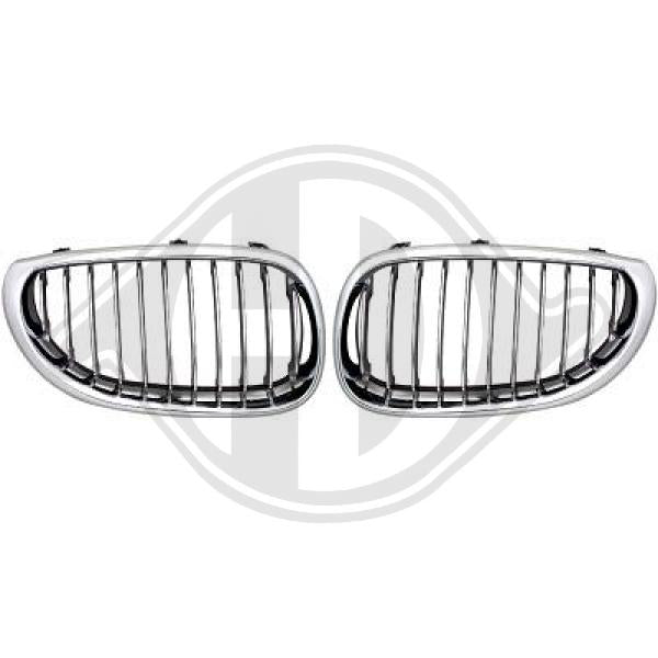 BMW 5-Reihe (E60/61) 03-07 - Kratka chłodnicy (grill)