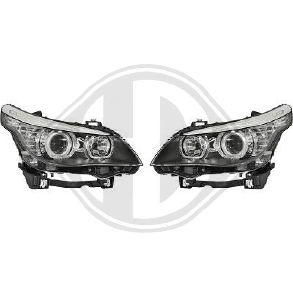 BMW 5-Reihe (E60/61) 03-07 - Zestaw reflektora głównego