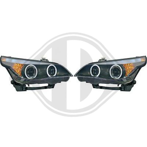 BMW 5-Reihe (E60/61) 03-07 - Zestaw reflektora głównego