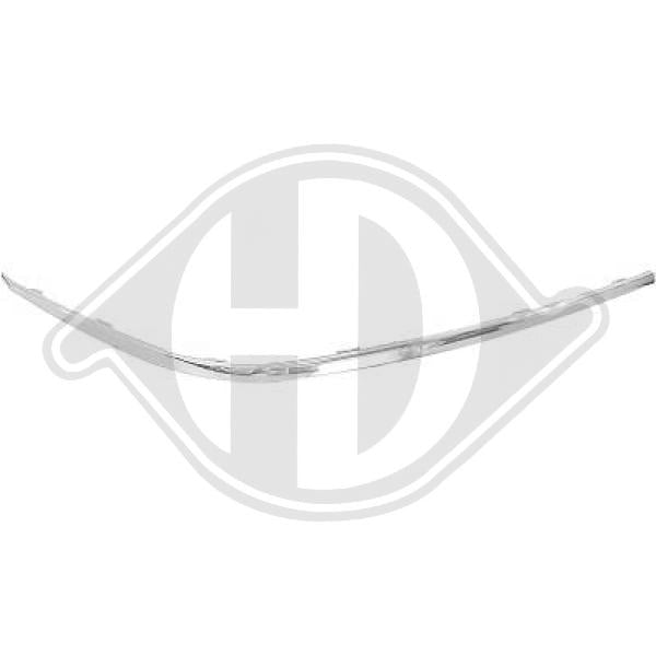 BMW 7-Reihe (E65/E66) 01-08 - Listwa ozdobna / ochronna zderzak