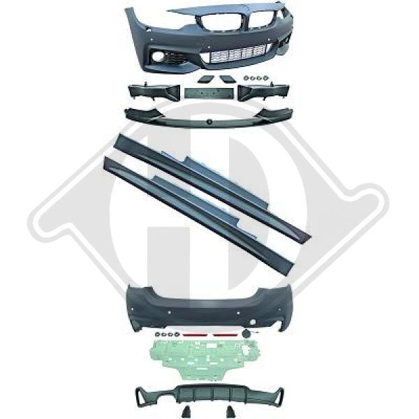 BMW 4-Reihe Lim/Tour.(F32/33/36) 13-21 - Zderzak