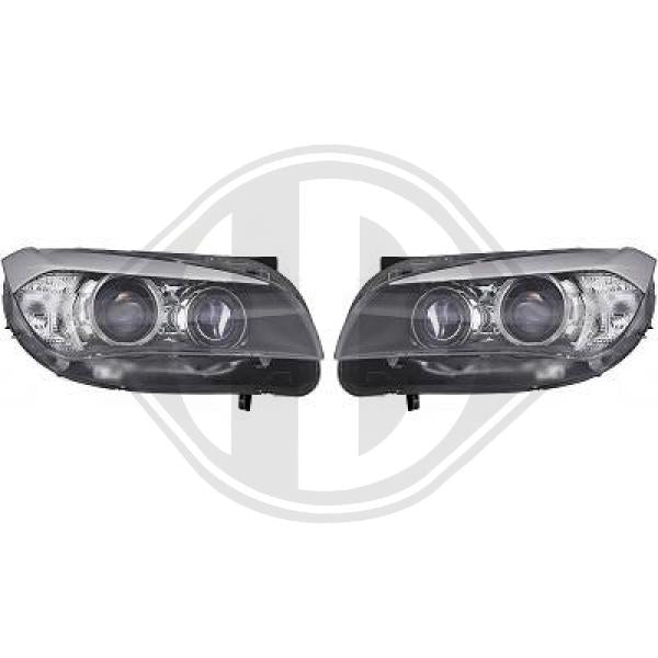 BMW X1 (E84) 09-12 - Zestaw reflektora głównego