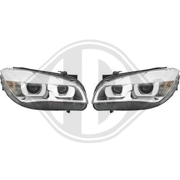 BMW X1 (E84) 09-12 - Zestaw reflektora głównego