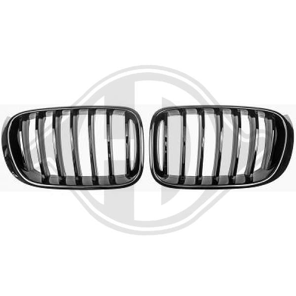 BMW X3 (F25) 14-18 - Kratka chłodnicy (grill)