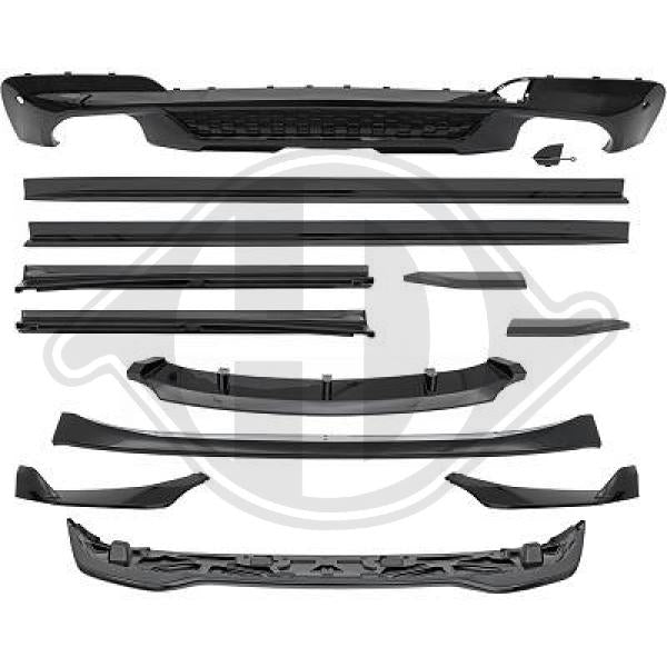 BMW X3 (G01) 18->> - Spojler