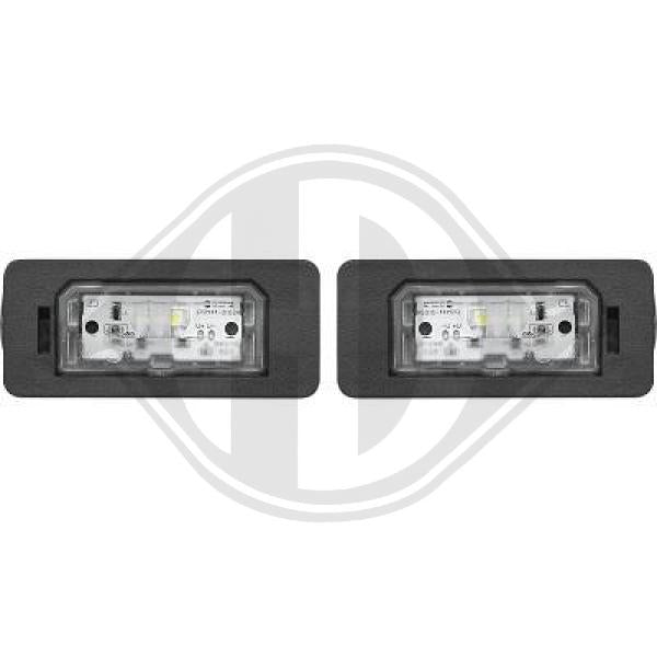 BMW 5-Reihe (E60/61) 03-07 - Oświetlenie tablicy rejestracyjnej