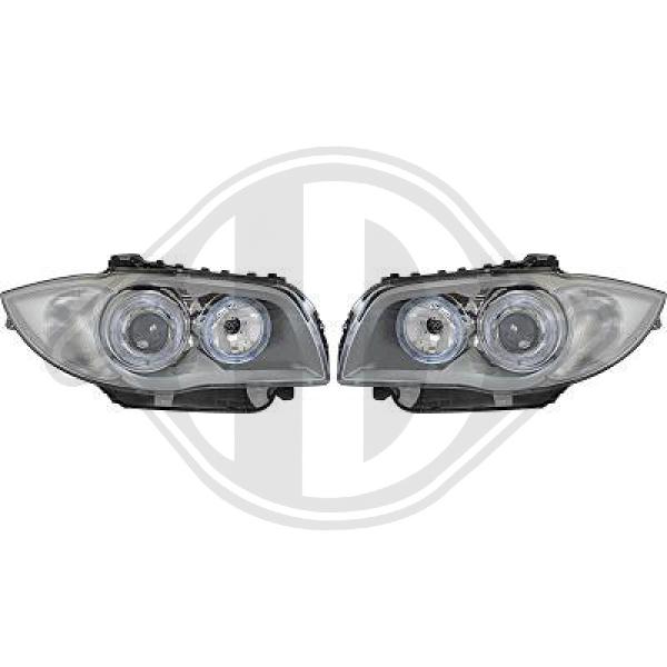 BMW 1-Reihe (E81/82/87/E88) 04-11 - Zestaw reflektora głównego