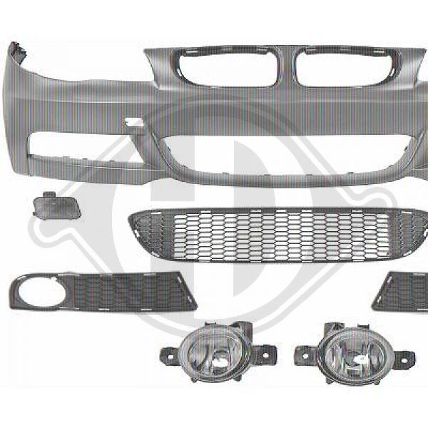 BMW 1-Reihe (E82/88) Cpe/Cabrio 07-> - Zderzak