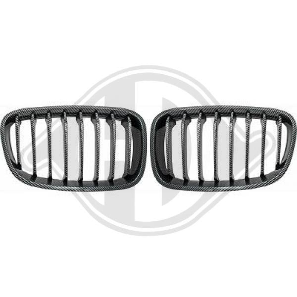 BMW 1-Reihe (F20/F21) 11-15 - Kratka chłodnicy (grill)