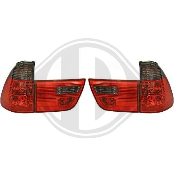 BMW X5 (E53) 99-03 - Zestaw lampy tylnej