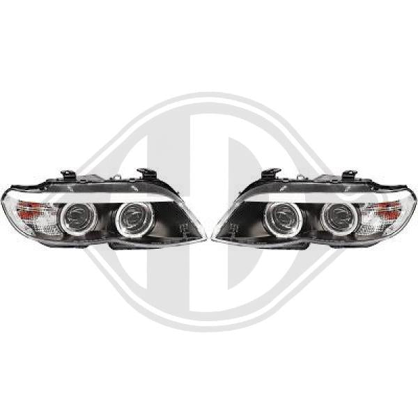 BMW X5 (E53) 03-07 - Zestaw reflektora głównego