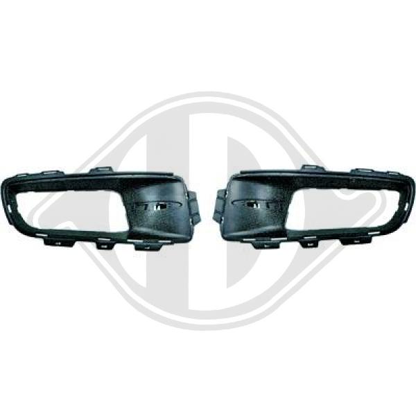 BMW X5 (E70) 07-10 - Pokrywa reflektor przeciwmgłowy