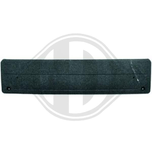 BMW X5 (E70) 07-10 - Uchwyt tablicy rejestracyjnej