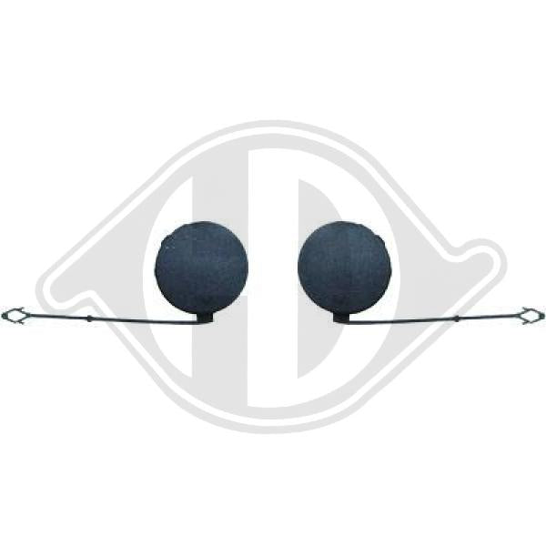 BMW X5 (E70) 07-10 - Pokrywa zderzak