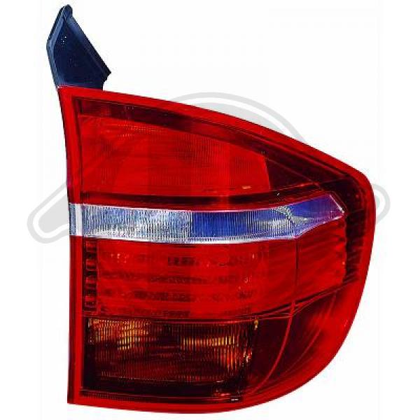 BMW X5 (E70) 07-10 - Lampa tylna zespolona
