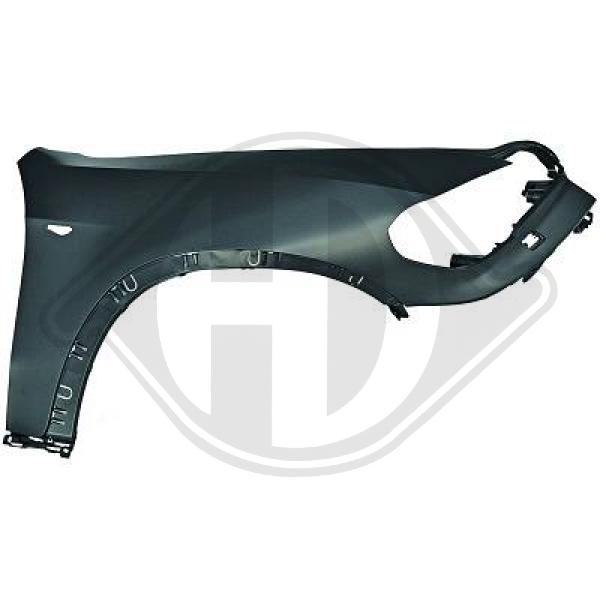 BMW X5 (E70 LCI) 11-13 - błotnik