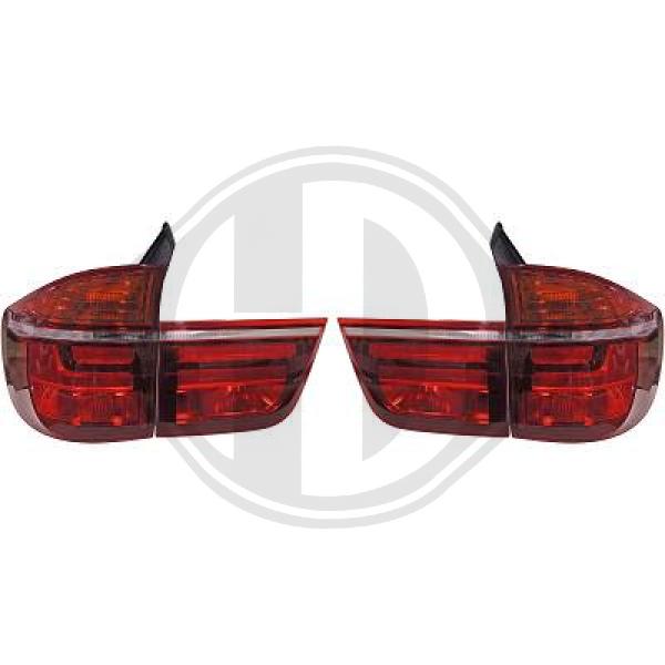 BMW X5 (E70) 07-10 - Zestaw lampy tylnej