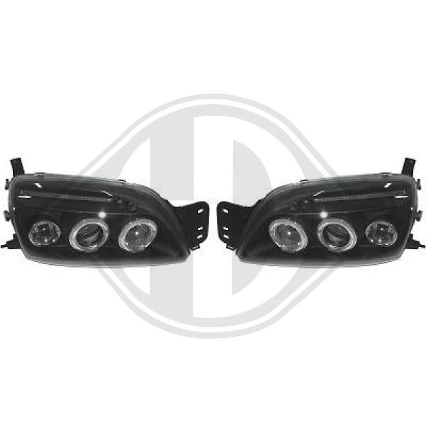 Ford Fiesta 95-02 - Zestaw reflektora głównego