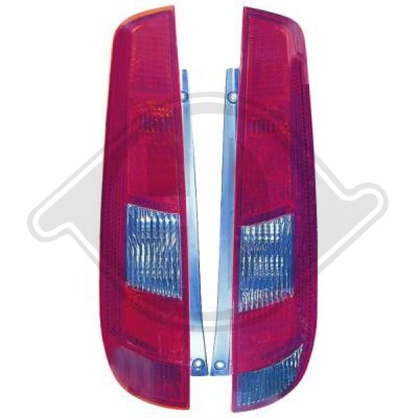 Ford Fiesta 02-05 - Lampa tylna zespolona