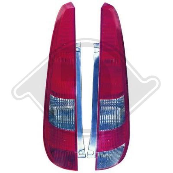 Ford Fiesta 02-05 - Lampa tylna zespolona