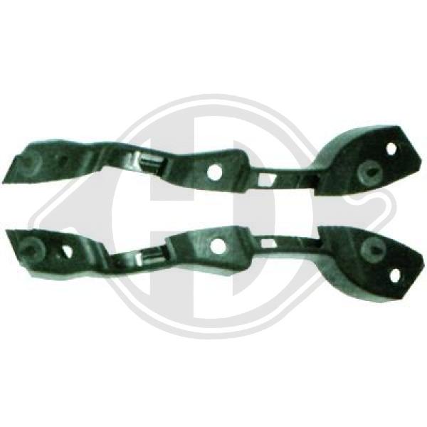 Ford Fiesta 02-05 - Zestaw uchwytów zderzak