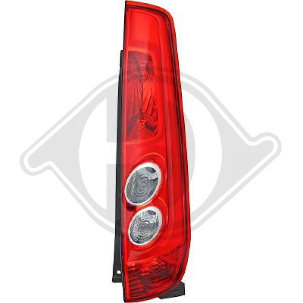 Ford Fiesta 05-08 - Lampa tylna zespolona