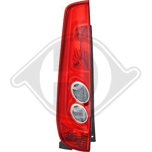 Ford Fiesta 05-08 - Lampa tylna zespolona