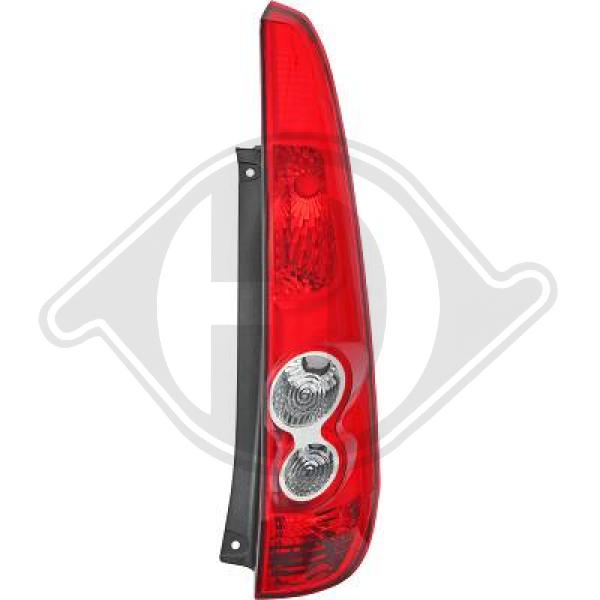Ford Fiesta 05-08 - Lampa tylna zespolona