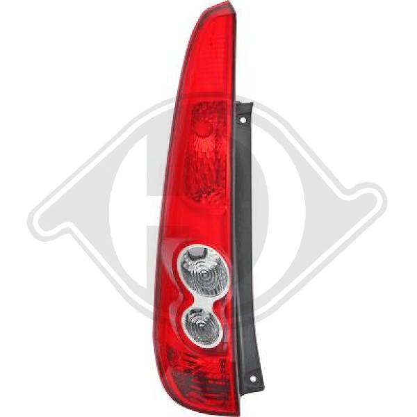 Ford Fiesta 05-08 - Lampa tylna zespolona