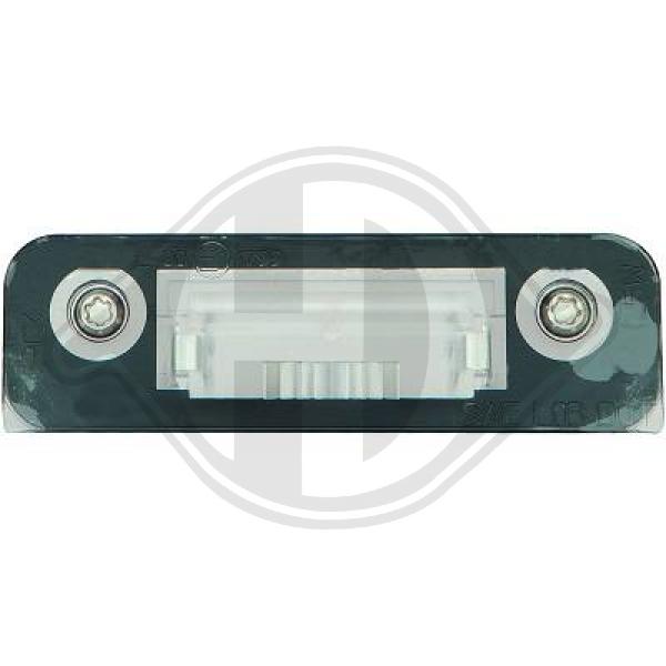 Ford Fiesta 02-05 - Oświetlenie tablicy rejestracyjnej