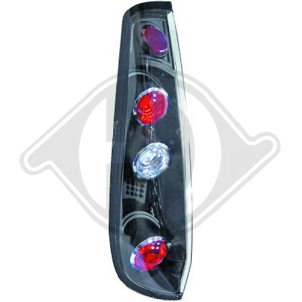 Ford Fiesta 02-08 - Zestaw lampy tylnej