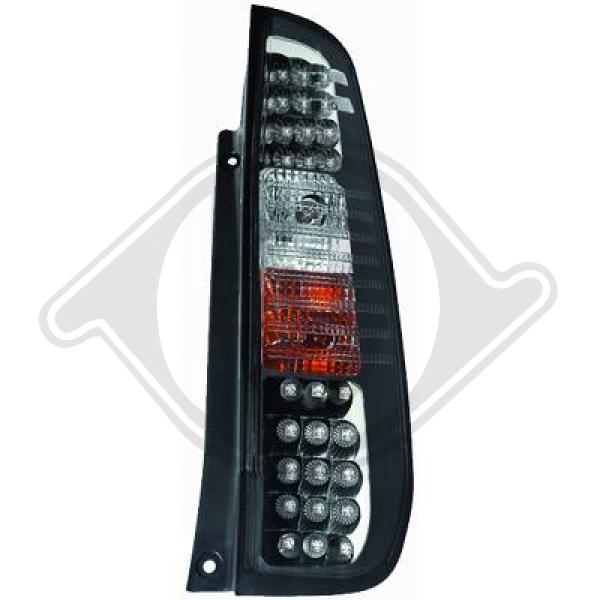 Ford Fiesta 02-08 - Zestaw lampy tylnej