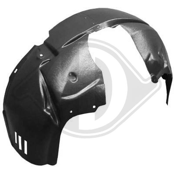 Ford Fiesta 12-17 - Poszycie Wnęka na koła