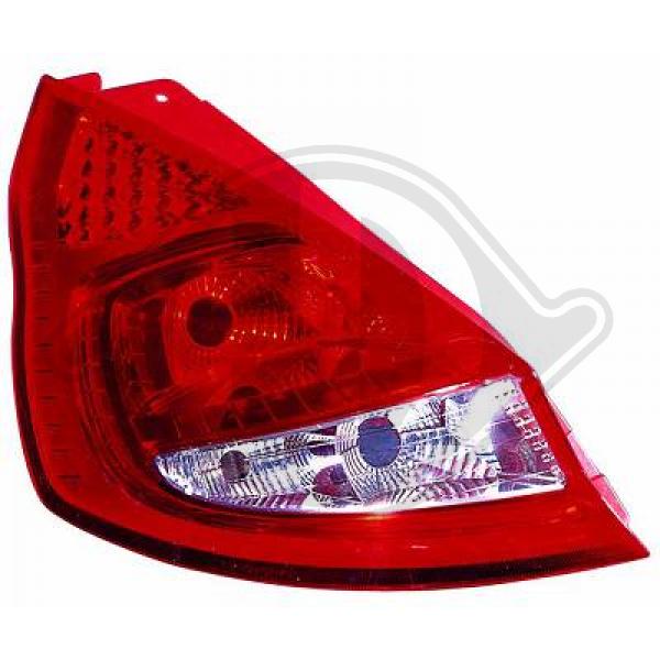 Ford Fiesta 08-12 - Lampa tylna zespolona