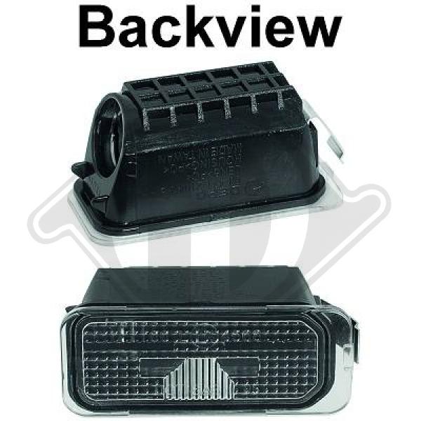 Ford S-Max 06-10 - Oświetlenie tablicy rejestracyjnej