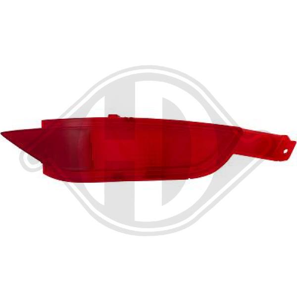 Ford Fiesta 12-17 - Światło odblaskowe tylne