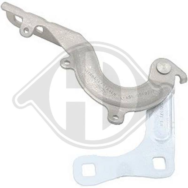 Ford Fiesta 17->> - Zawias pokrywa komory silnika