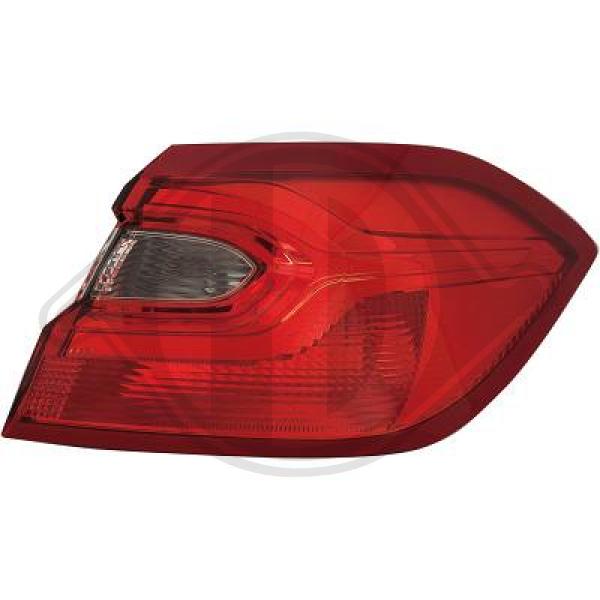 Ford Fiesta 17->> - Lampa tylna zespolona