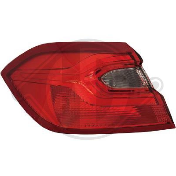Ford Fiesta 17->> - Lampa tylna zespolona