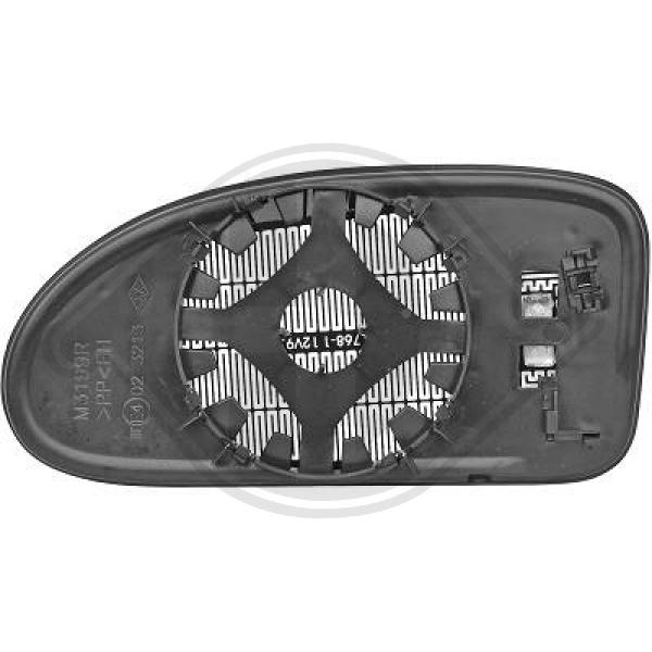 Ford Focus 01-04 - Szkło lusterka lusterko zewnętrzne