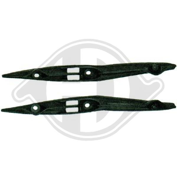 Ford Focus 01-04 - Zestaw uchwytów zderzak