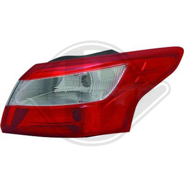 Ford Focus IV Lim./Kombi (CB8) 11-14 - Lampa tylna zespolona